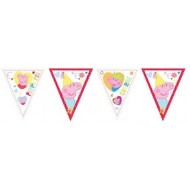 Peppa Pig Birthday Flag Bunting